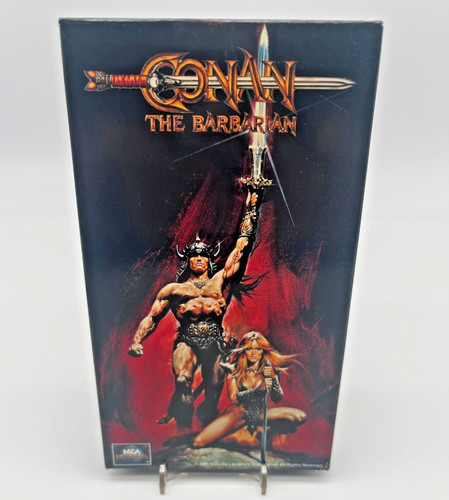 Conan the barbarian vhs - the,