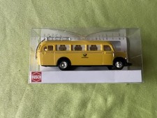 BUSCH 1:87 H0 41013 Mercedes-Benz O-3500 Deutsche Post Fahrschule NEU