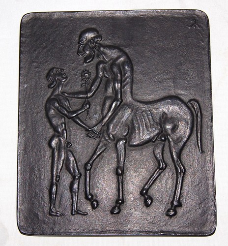 Plakette cheiron unterweist - cheiron,