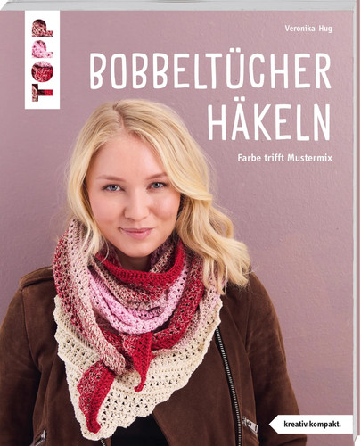 Bobbel tücher häkeln farbe - häkeln,