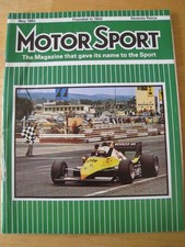 MOTOR SPORT MAY 1983 FORD