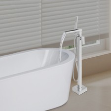 Badewannearmatur Silber