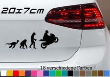 Motorrad aufkleber 20x7cm - aufkleber,