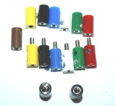 20 Miniatur Stecker / Muffen