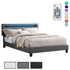 Polsterbett 140x200 cm mit LED