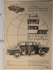 Auto SIMCA 1000 - der Wagen