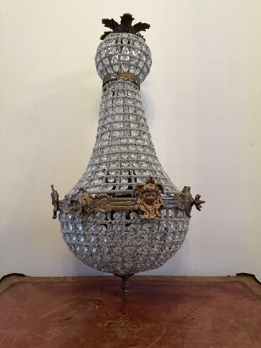 Kleiner glas vergoldeter - kleiner,