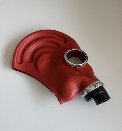 Gasmaske größe rot - gasmaske,