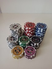 100 Profi Laser Poker Chips
