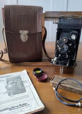 Voigtländer Kamera Anastigmat Voigtar 1:6.3 mit Drahtauslöser, Filter + Tasche