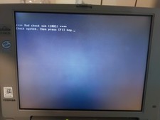 Toshiba Satelite 110CS Model No: PA1224E  Laptop Retro Vintage