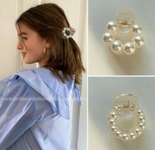 Perlen Haarklammer Haarspange