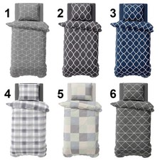 Bettwäsche 135x200 155x220 200x200 Bettbezug Set 100% Baumwolle Renforce Design