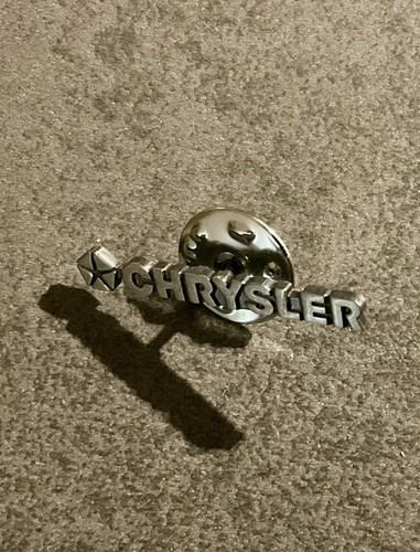 Chrysler pin silber mit - silber,