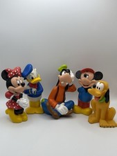 Kunststoff Disney Figuren Mickey Mouse Minnie Mouse Pluto Goofy Donald Duck