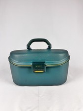 Vintage 90s Samsonite Makeup/Beauty Case - Oyster Hardshell