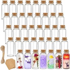 70 Stück Mini Glasflaschen