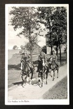 Foto Postkarte, Soldaten auf