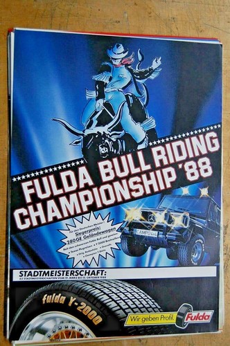 Plakat fulda bull - plakat,
