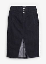 Jeansrock Mid Waist Stretch