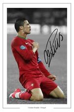 CRISTIANO RONALDO,  Autogramm/Autograph in 10x15 cm Photo,