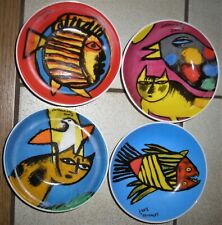 4 Corneille Schälchen Schale 2001  Niederlande Holland  Anbietschälchen Deko