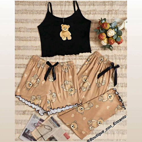 Schlafanzug pyjama damen - damen, 3
