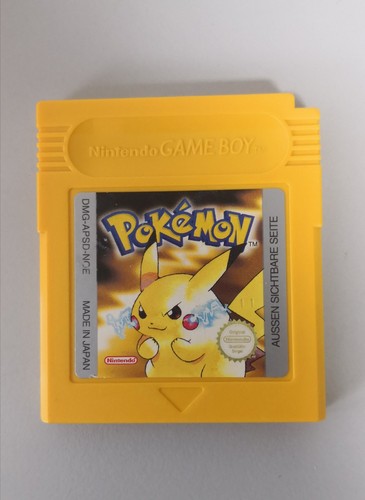 Pokémon gelbe edition - gelbe,