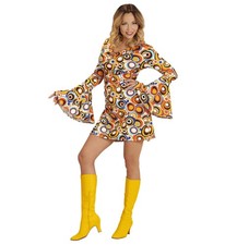 70er Jahre Retro KLEID Bubbles