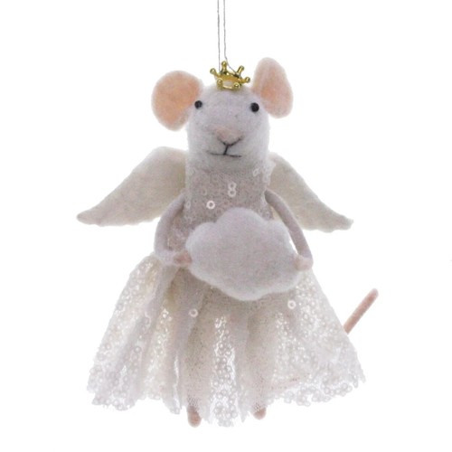 Maus engel krone - maus, figur