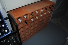Weinregal stapelbar aus Ton gebrannt