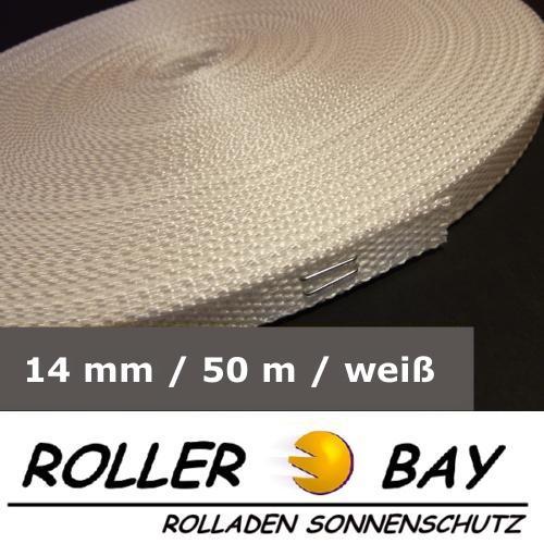 Mini rolladen gurt weiß - m,