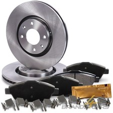 ATEC BREMSSCHEIBEN BELÜFTET Ø283 + BELÄGE VORNE FÜR CITROEN C3 2 C4 CACTUS DS 3