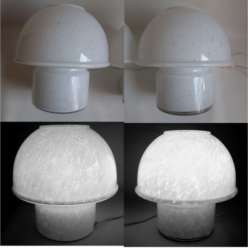 Pilzlampe glashütte - 2x,