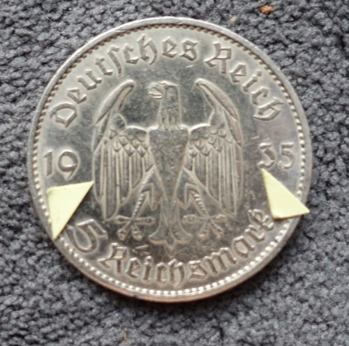 Reichsmark 1935 a - 5,