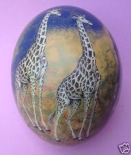 Org Straußenei handbemalt