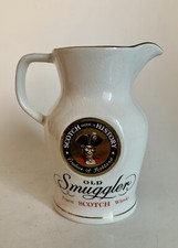 Alter Whisky Wasserkrug Jug Old Smuggler Scottish Whisky Krug Whiskykrug