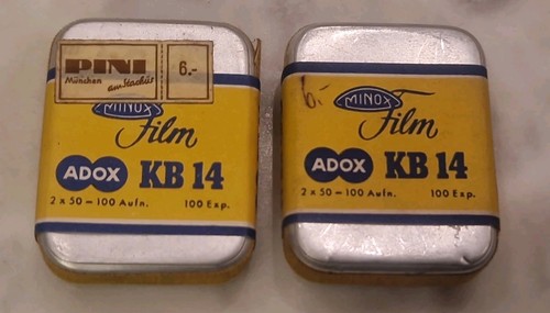 Vintage minox adox film - film, 100