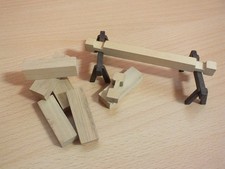 Playmobil Sägebock Tischbein