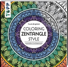 Coloring Zentangle-Style: Ausmalen & entspannen Farah Brightart