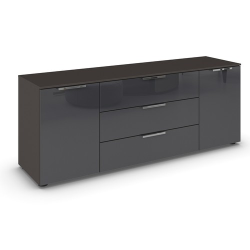 Lowboard graphit basalt - graphit,