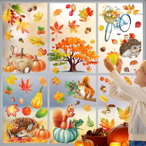Stück fensterbilder herbst - 84,