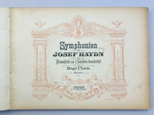 Noten haydn symphonien - haydn.,