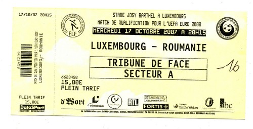 Ticket lsp luxemburg - ticket,