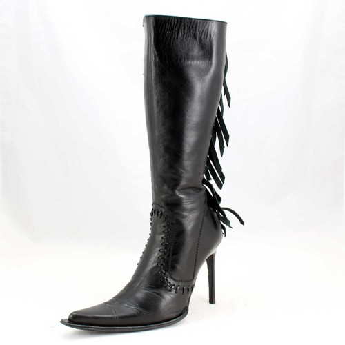 Italienische lederstiefel - italienische,