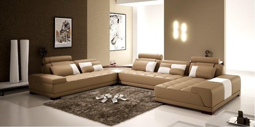 Ledersofa mit usb sofa polster - ledersofa,