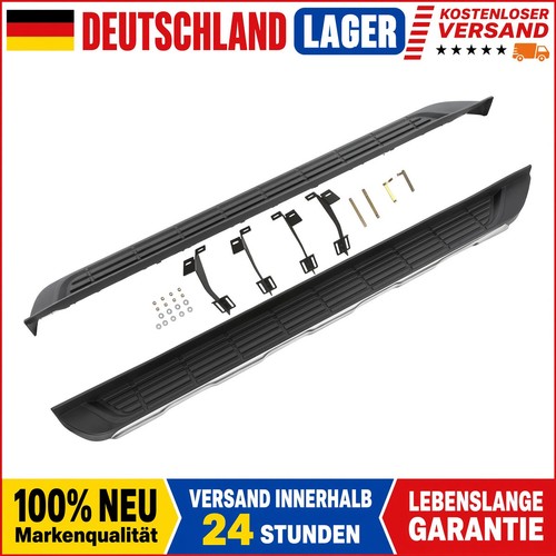 Alu trittbretter flankenschutz - alu,
