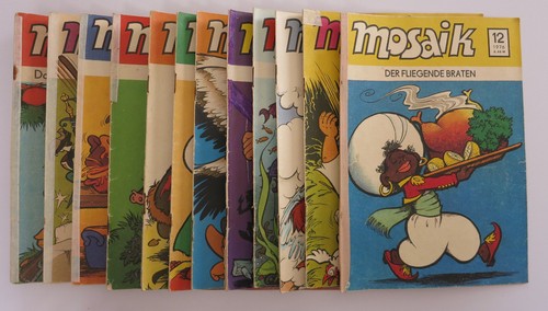 Mosaik abrafaxe ddr comic - mosaik, (ddr-comic