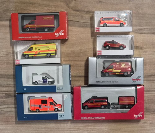 Herpa rietze feuerwehr - herpa, busch