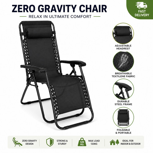 Zero gravity klappstuhl - zero,